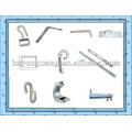 extension ring ring monoblock forging/ellipse ring gur wire link fitting forged steel parts